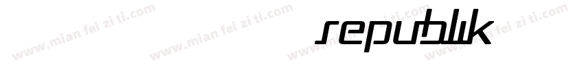 当前位置 首页 英文字体 正文 Republika II Exp字体转换